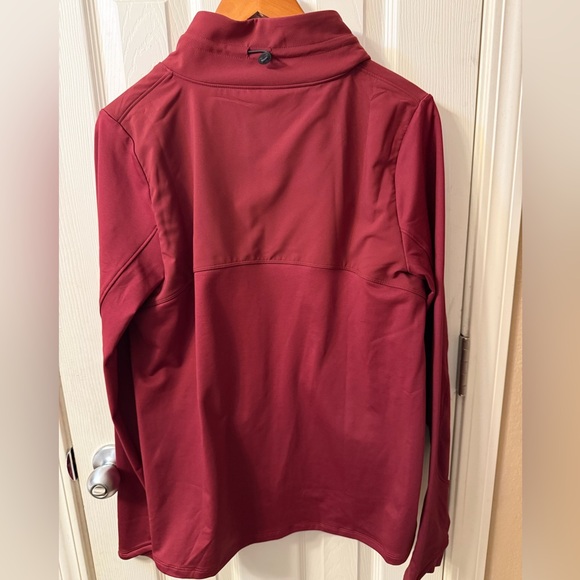 Under Armour Women's Cozy Warm-up Jacket - Maroon NWOT - Picture 4 of 5